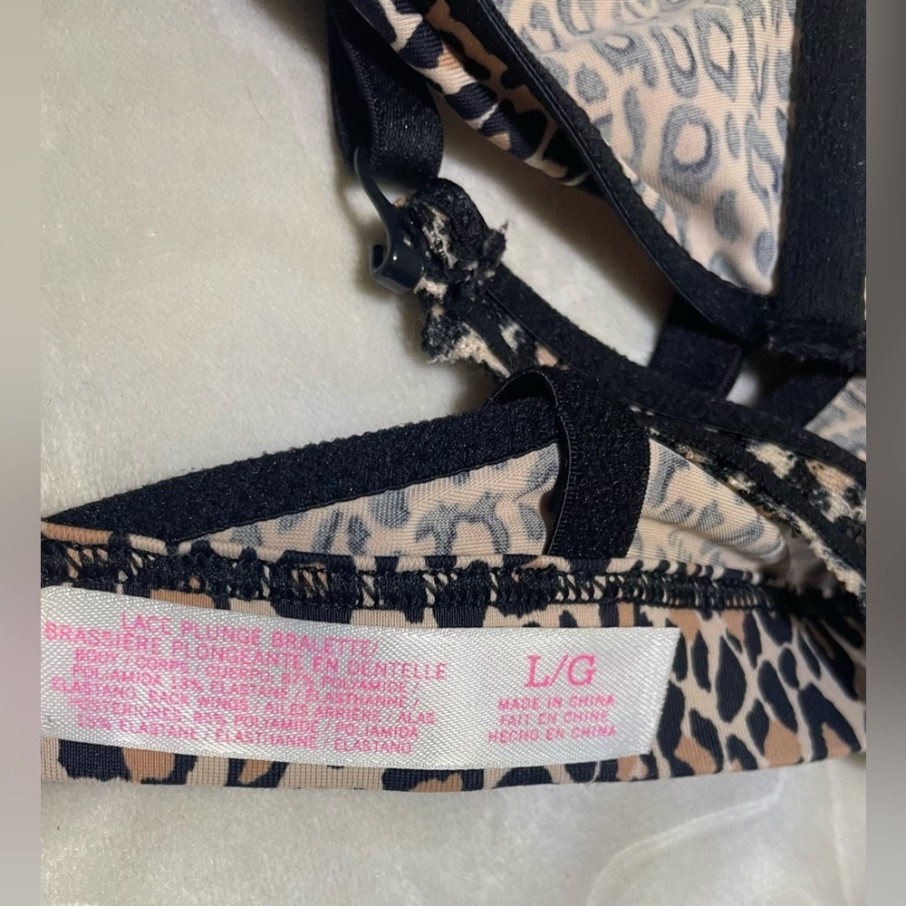Victoria's Secret Tan and Black Leopard Print Bralette - Picture 8 of 8